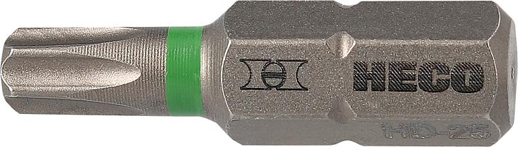 Bit HECO-Drive, HD-25 Farbring grün, VPE 10 Stück Bit HECO-Drive, HD-25 Farbring grün, VPE 10 Stück