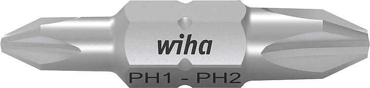 Doppelbit Wiha Phillips PH1 / PH2 VPE = 10 Stück