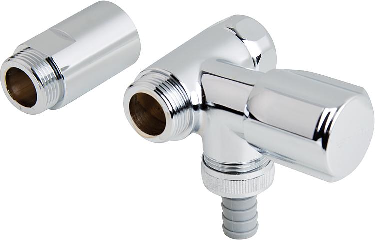 Schell Nebenanschlussventil Comfort mitRV für Wandbatterien Anschl. re., DN 203/ Schell Nebenanschlussventil Comfort mitRV für Wandbatterien Anschl. re., DN 203/