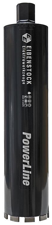 Diamant-Nass-Bohrkrone Eibenstock 1¼", Ø 112 mm, Länge: 450 mm, Powerline Diamant-Nass-Bohrkrone Eibenstock 1¼", Ø 112 mm, Länge: 450 mm, Powerline
