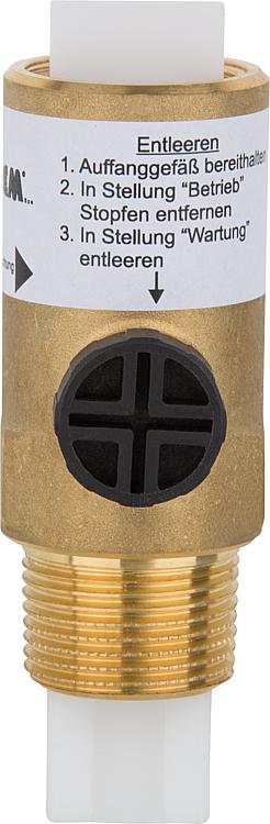 Absperr- und Durchflussventil 3/4",für Varem-Trinkwassergefäße Absperr- und Durchflussventil 3/4",für Varem-Trinkwassergefäße