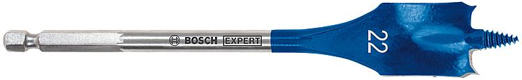 Flachfräsbohrer BOSCH® EXPERT SELFCUT Speed Ø 22,0 x 152 mm mit 1/4" Sechskantaufnahme