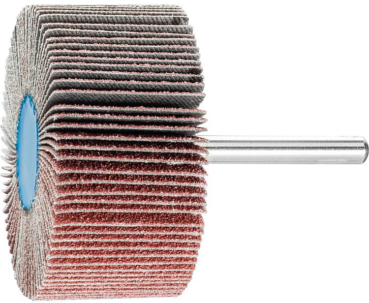 Fächerschleifer Pferd F, Ø 60 x 30 mm, Schaft-Ø 6 mm, Körnung A 60