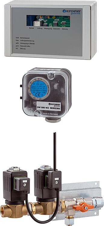 Küchenabgassicherung LPG Typ Ems, DN12, IG G1/2"xIG G1/2"