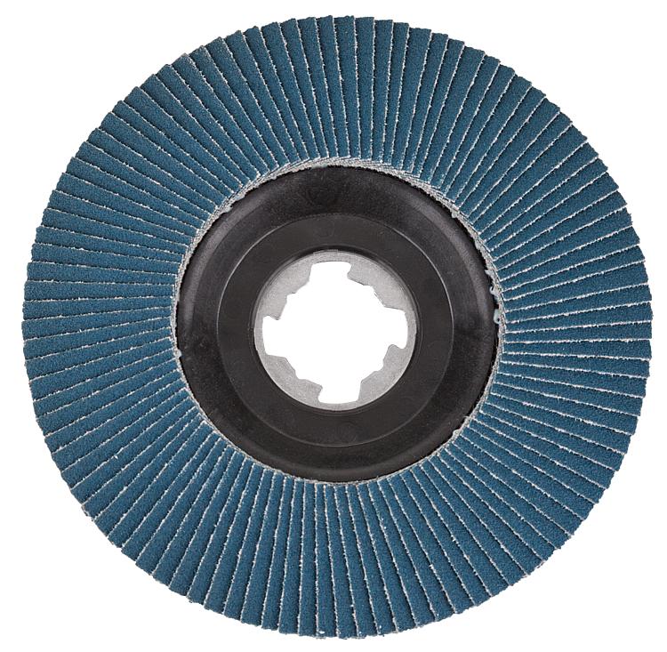 Lamellenschleifteller BOSCH gekröpft mit X-Lock Aufnahme Ø 125mm K120