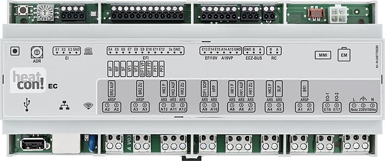 Heizungsregelung EBV heatcon EC 1321 Einbaugerät ohne Fühler Heizungsregelung EBV heatcon EC 1321 Einbaugerät ohne Fühler