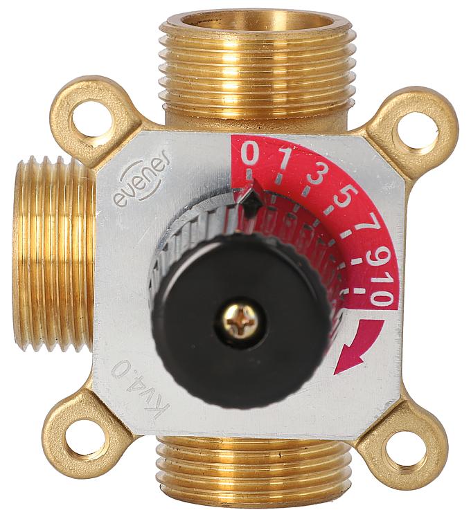 3-Wege Mischer Easyflow, Typ 3A DN20 (3/4") AG, Kvs 2,8 3-Wege Mischer Easyflow, Typ 3A DN20 (3/4") AG, Kvs 2,8