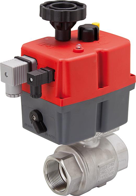 2-Wege Elektrokugelhahn VEGA 1", 24V / 230V, Edelstahl, Motor EE0020 2-Wege Elektrokugelhahn VEGA 1", 24V / 230V, Edelstahl, Motor EE0020