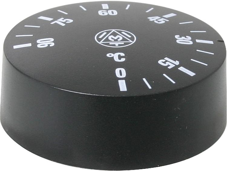 Drehknopf mit Skala 0-90 C Drehknopf mit Skala 0-90 C
