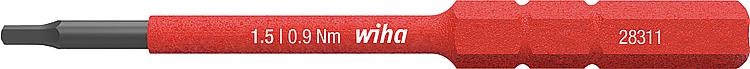 VDE-slimBit Wiha® Innensechskant SW 1,5 VDE-slimBit Wiha® Innensechskant SW 1,5