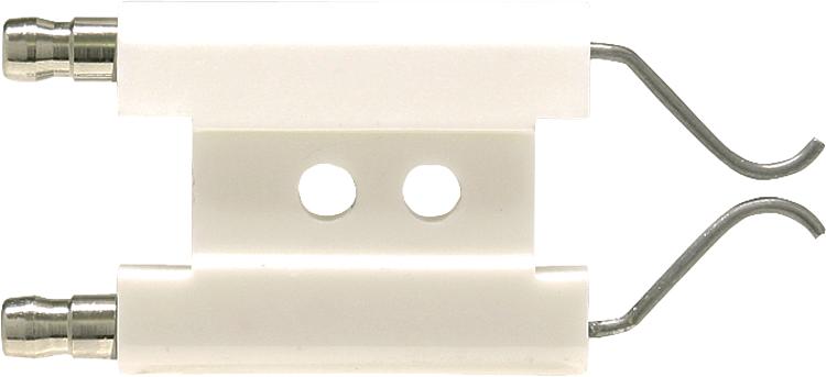 Doppelzündelektrode für Thyssen Gasbrenner TG1 Anschluss 6,3 mm Doppelzündelektrode für Thyssen Gasbrenner TG1 Anschluss 6,3 mm