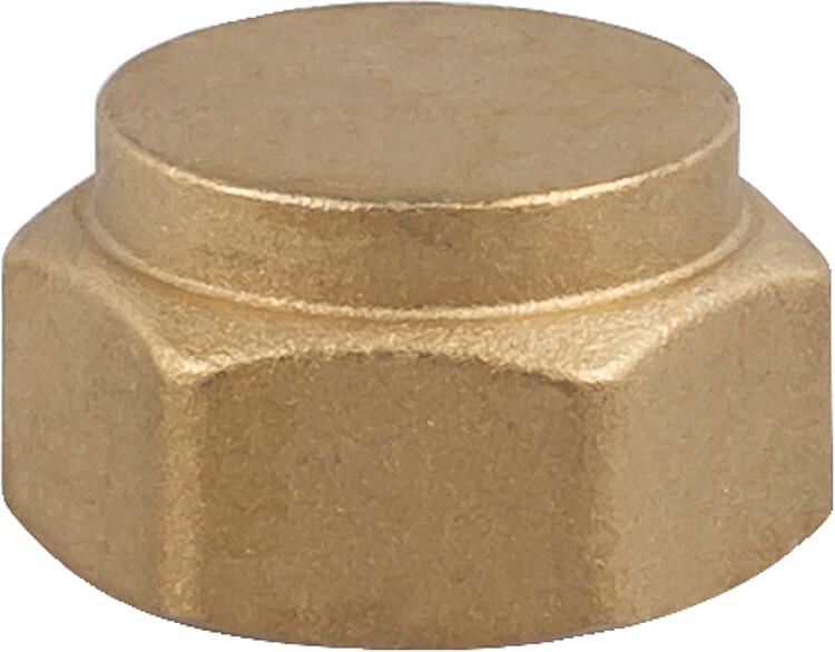 Blindkappe 5/8" mit Dichtung, passend für Ventilkörper DN10 (3/8") Blindkappe 5/8" mit Dichtung, passend für Ventilkörper DN10 (3/8")