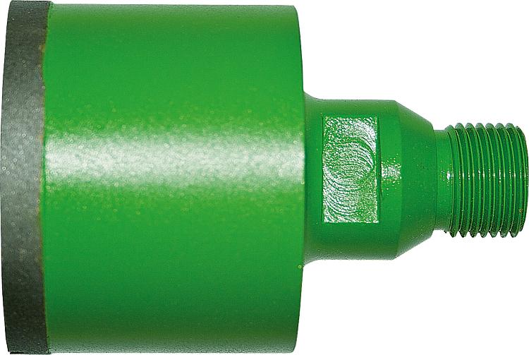 Diamant-Nass-Bohrkrone, R 1/2", Ø 35 mm, Bohrtiefe 40 mm Diamant-Nass-Bohrkrone, R 1/2", Ø 35 mm, Bohrtiefe 40 mm
