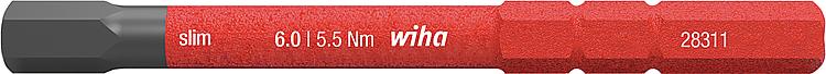VDE-slimBit Wiha® Innensechskant SW 6 VDE-slimBit Wiha® Innensechskant SW 6