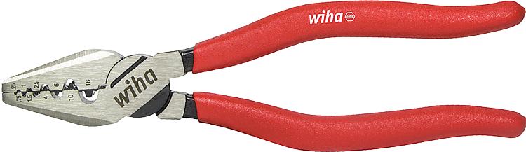 Aderendhülsenzange Classic Wiha®, Halbrundform, L=180mm Aderendhülsenzange Classic Wiha®, Halbrundform, L=180mm