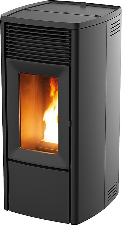 Pelletofen Ego Air 8 M2 Maestro, Grundgerät mit Verkleidung Metall Schwarz, 8,1K Pelletofen Ego Air 8 M2 Maestro, Grundgerät mit Verkleidung Metall Schwarz, 8,1K