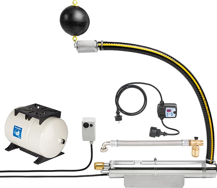 Wasserversorgungspaket Zehnder TM 12, Druckschalter ZP Control und schwimmender Entnahme Wasserversorgungspaket Zehnder TM 12, Druckschalter ZP Control und schwimmender Entnahme