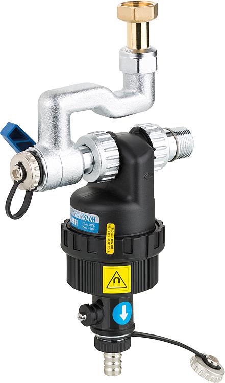 Schlammabscheider DIRTMAGSLIM Typ 545555 003 Brötje Unterputz DN20(3/4")AG x DN2