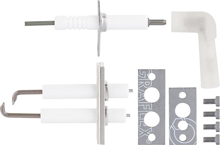 Elektroden-Set f. Brennwert bis FD 967 Ju.Nr.: 8 718 107 064