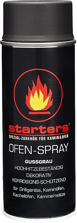 Ofenlack gussgrau in Spraydose