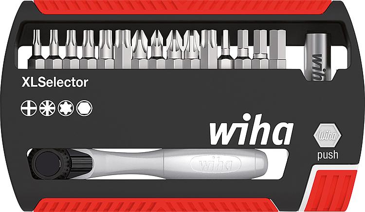 Bit-Set Wiha®, 25 mm, 17-teilig, 1/4"