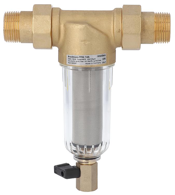 Feinfilter MiniPlus-FF FF06 Messing AA DN15 (1/2") Feinfilter MiniPlus-FF FF06 Messing AA DN15 (1/2")