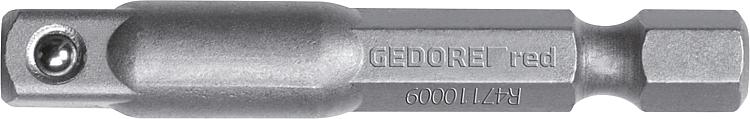 Werkzeugschaft GEDORE red 1/4" 4-kant x 1/4" 6-kant L=50mm Werkzeugschaft GEDORE red 1/4" 4-kant x 1/4" 6-kant L=50mm
