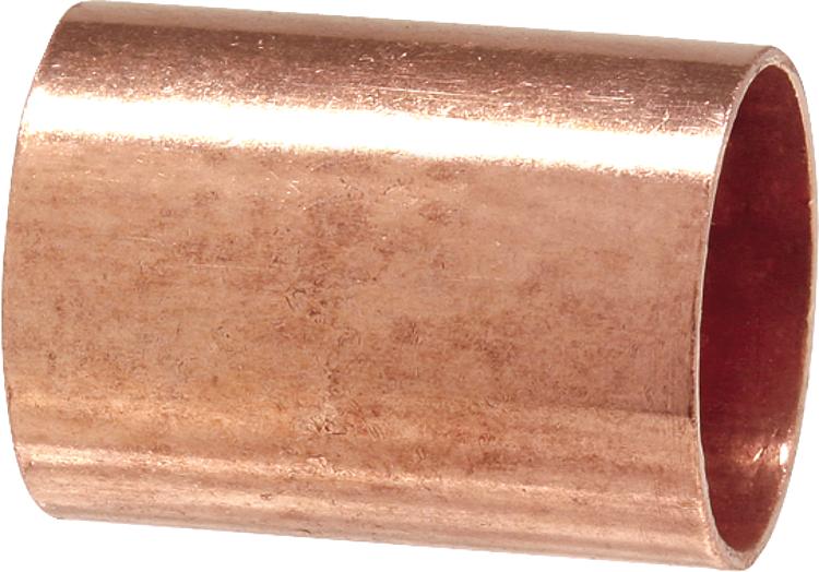 Kupferlötfitting Schiebemuffe i/i ohne Anschlag Typ 5270 S 35 mm