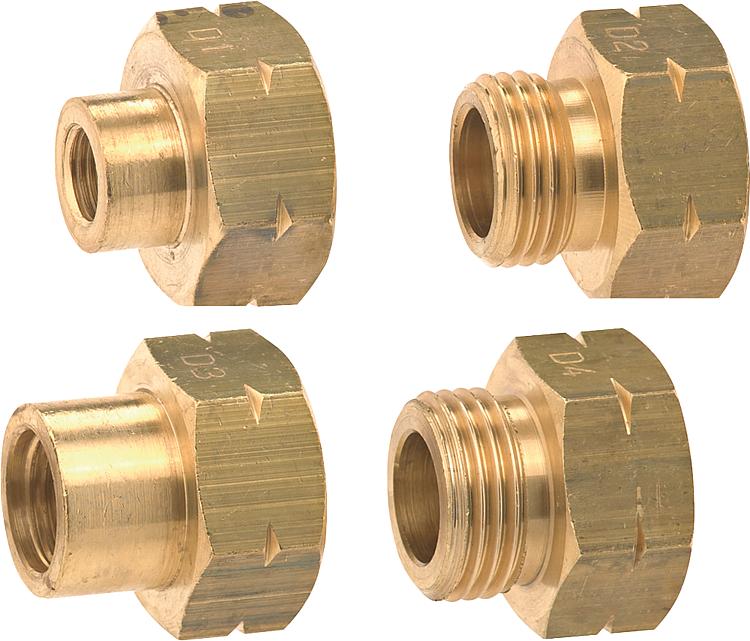 Euro-Füll-Set "D" Füll-Stutzen D1-D4 im Kunststoff-Beutel