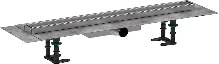 Hansgrohe RainDrain Compact Komplettset f. flache Installation, befliesbar, 700