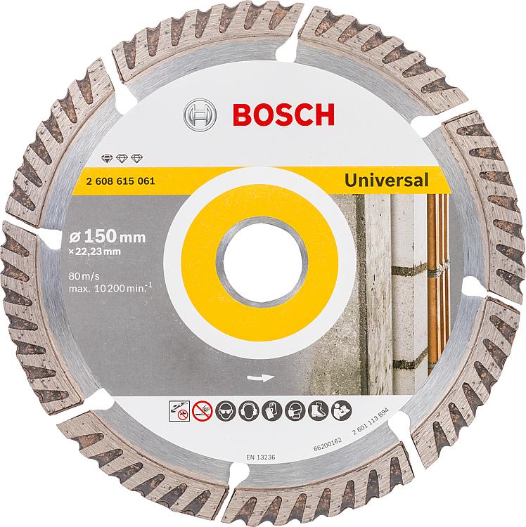 Diamanttrennscheibe BOSCH Standard for Universal Ø 150 x 22,23 x 2,4mm