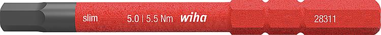 VDE-slimBit Wiha® Innensechskant SW 5 VDE-slimBit Wiha® Innensechskant SW 5