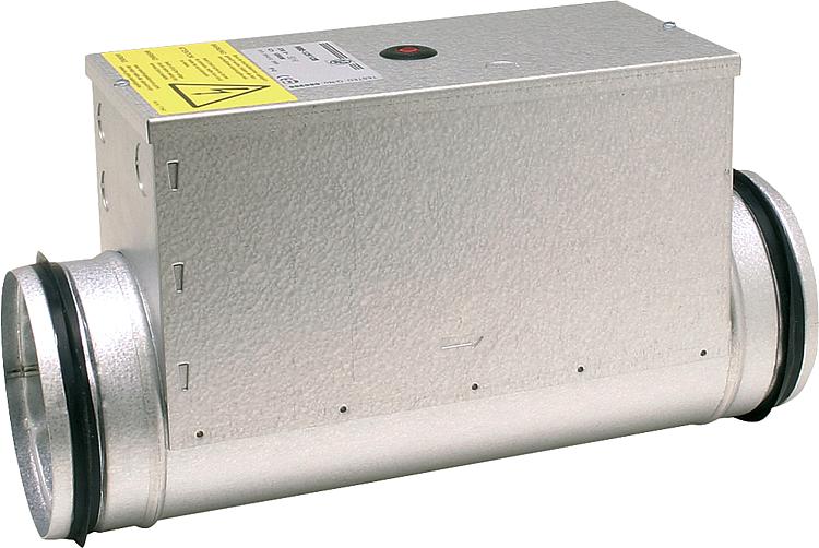 Elektro-Heizregister Typ MBE 125/12B Einphasen Wechselstrom 230V/50 HZ Elektro-Heizregister Typ MBE 125/12B Einphasen Wechselstrom 230V/50 HZ
