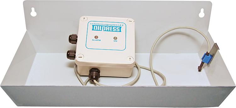 Leckerkennungssystem LS 2 Auffangwanne mit Sensor für Parallelbetrieb zum Brenne Leckerkennungssystem LS 2 Auffangwanne mit Sensor für Parallelbetrieb zum Brenne