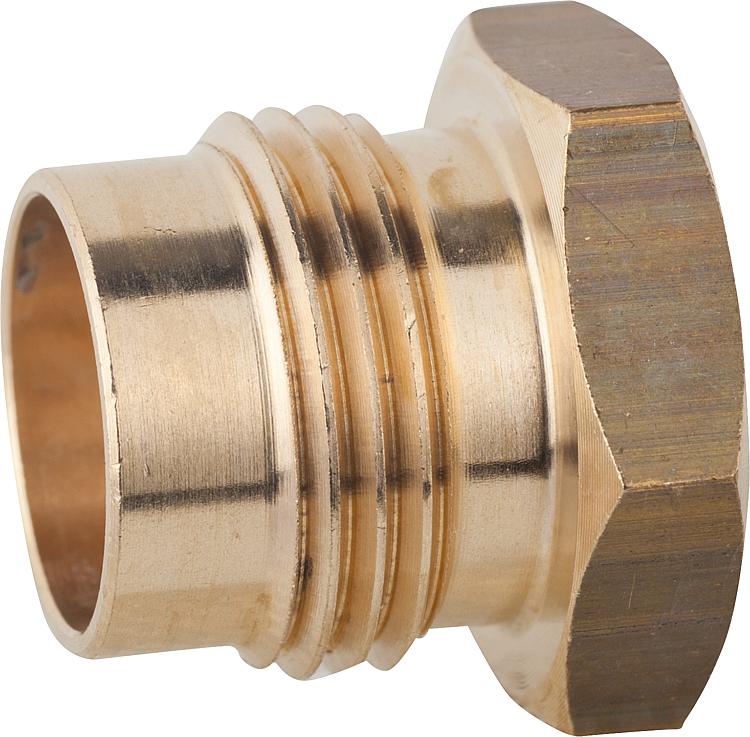 Einschraubnippel für Glühzünder; D 12,5mm, G 3/8", Schlüsselweite 19 mm Einschraubnippel für Glühzünder; D 12,5mm, G 3/8", Schlüsselweite 19 mm