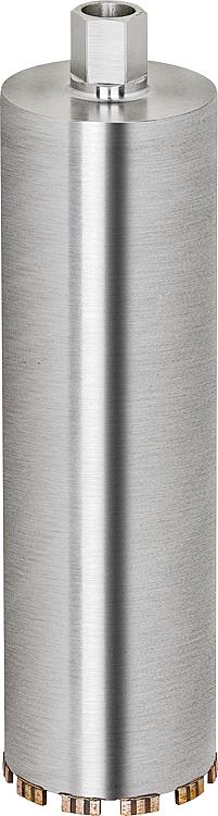 Diamant-Nass-Bohrkrone lasergeschweißt, Anschluss: 1 1/4" UNC, Größe: 132x450 mm Diamant-Nass-Bohrkrone lasergeschweißt, Anschluss: 1 1/4" UNC, Größe: 132x450 mm