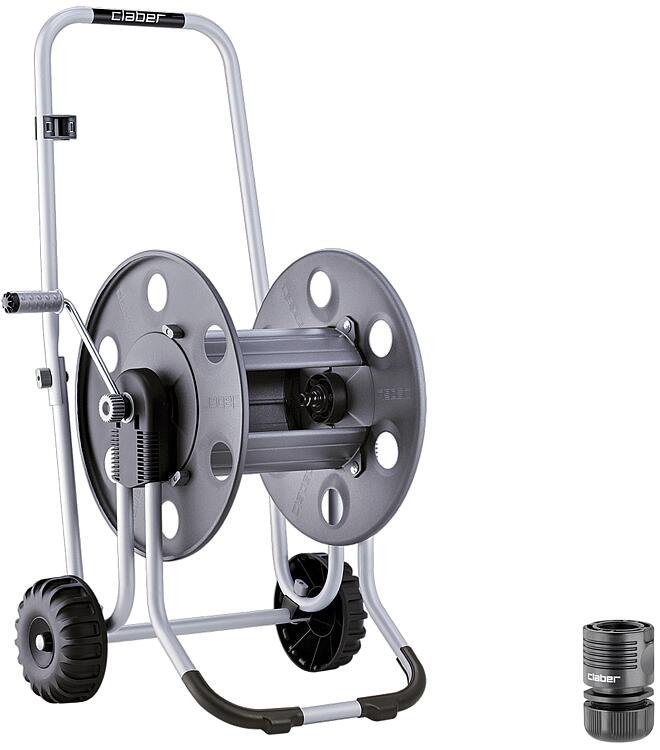 Schlauchwagen Metal 60, stabile Stahlausführung Schlauchwagen Metal 60, stabile Stahlausführung