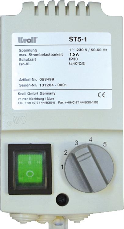 Stufenschalter 5 Stufenschalter für Luftheizer LH120-530 Stufenschalter 5 Stufenschalter für Luftheizer LH120-530
