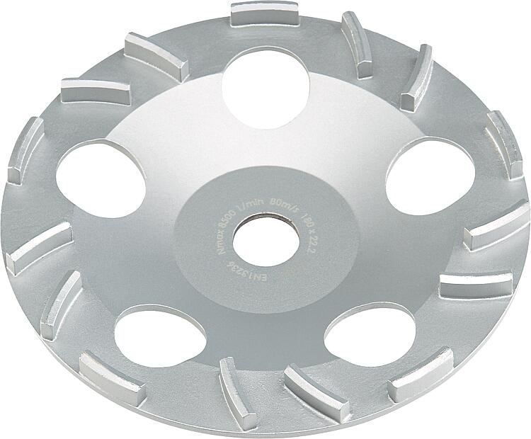 Diamantschleifteller Flex TH-Jet, für Beton, Zementputz und Epoxidharzbeschichtungen, Ø 180 mm