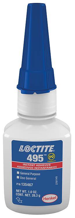 Universal-Sofortklebstoff niedrigviskos LOCTITE 495, 20g Dosierflasche