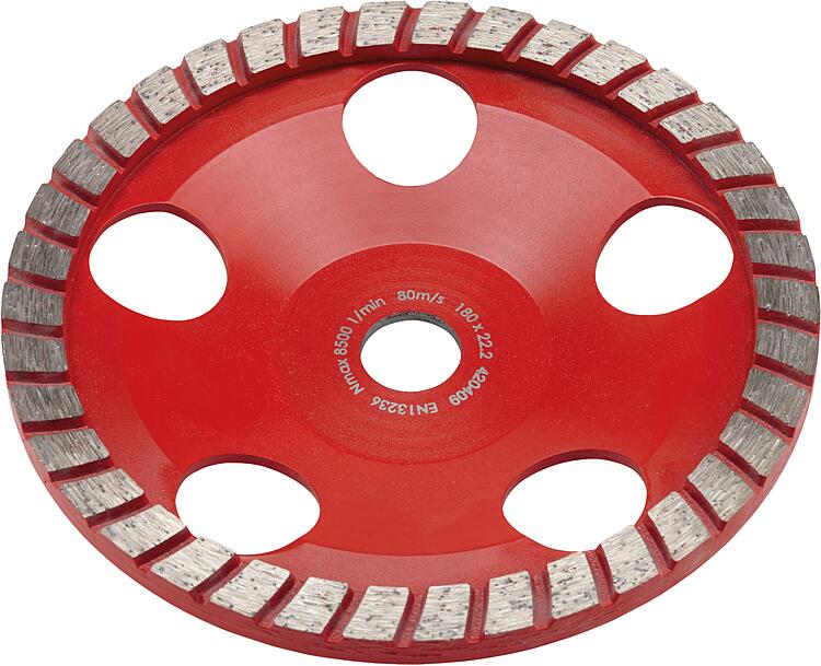 Diamantschleifteller Flex Turbo-Jet, für mineralischen Untergründen, Ø 180 mm