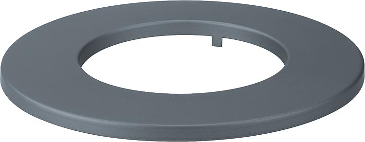 lackierte Rosette, gussgrau, für DN150, Randbreite 60mm lackierte Rosette, gussgrau, für DN150, Randbreite 60mm