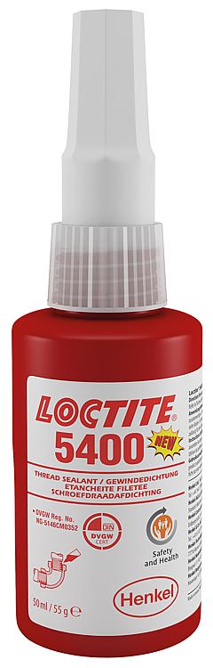 "Weiße" Gewindedichtung mittelfest (DVGW) LOCTITE 5400, 50ml Akkordeonflasche "Weiße" Gewindedichtung mittelfest (DVGW) LOCTITE 5400, 50ml Akkordeonflasche