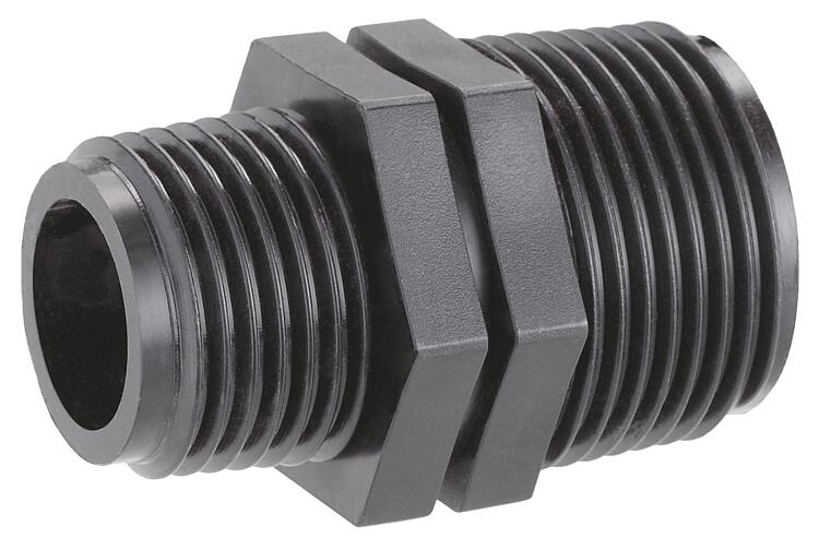 Reduziernippel DN20 (3/4") x DN15 (1/2"), AG