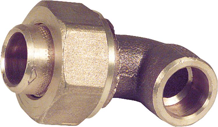 Rotgußlötfitting 4096 Winkelverschraubung 90 , 16mm, konisch dichtend Rotgußlötfitting 4096 Winkelverschraubung 90 , 16mm, konisch dichtend