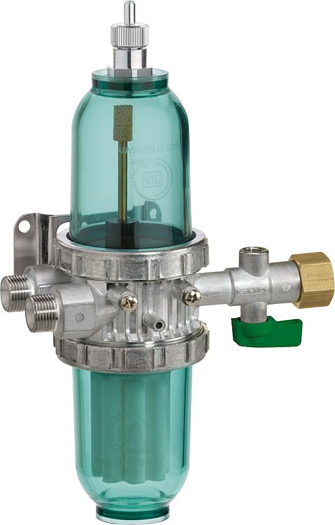 Heizölfilter-Entlüfterkombination GS Pro-Fi 3 IG G3/8xAG G3/5 KN Sinterkunststof Heizölfilter-Entlüfterkombination GS Pro-Fi 3 IG G3/8xAG G3/5 KN Sinterkunststof