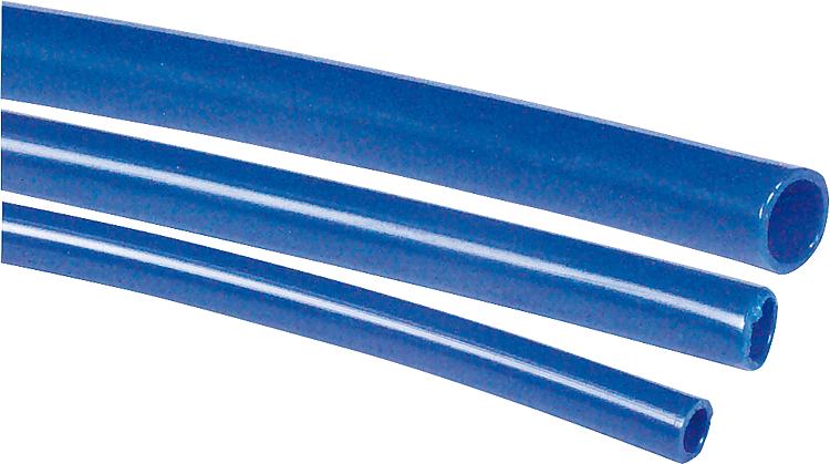 Schläuche aus kalibriertem Polyamid 25 m / Farbe blau Außen-  10 mm, Innen-  8 m