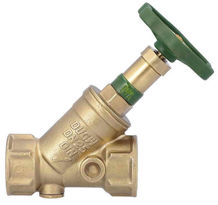 Schrägsitzventil DIN-DVGW mit Rückflußverh. DN 15 1/2" Schrägsitzventil DIN-DVGW mit Rückflußverh. DN 15 1/2"