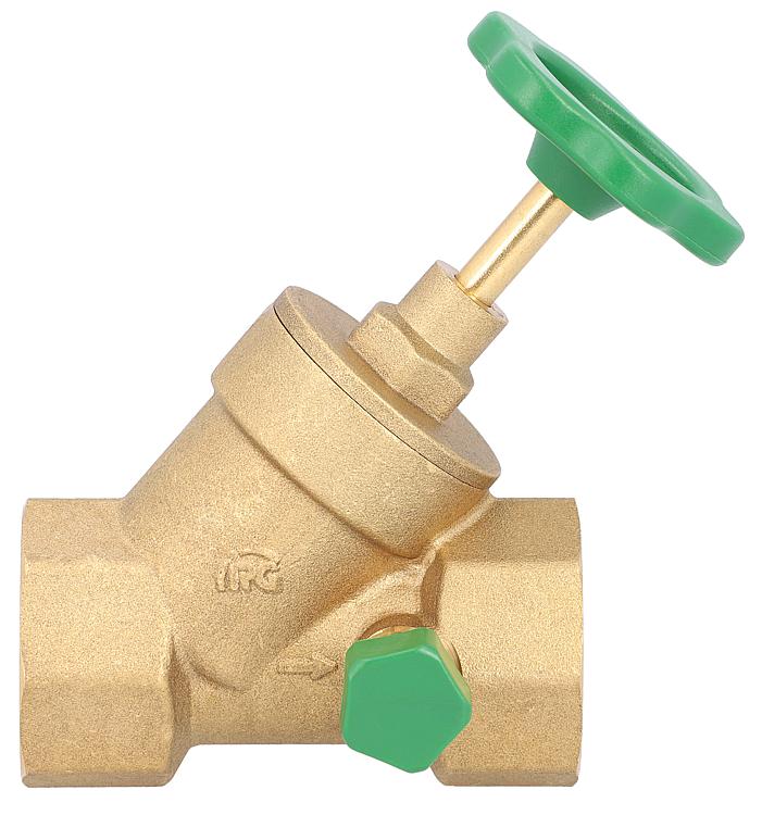 Schrägsitzventil DN 32 11/4" mit Entleerung Schrägsitzventil DN 32 11/4" mit Entleerung