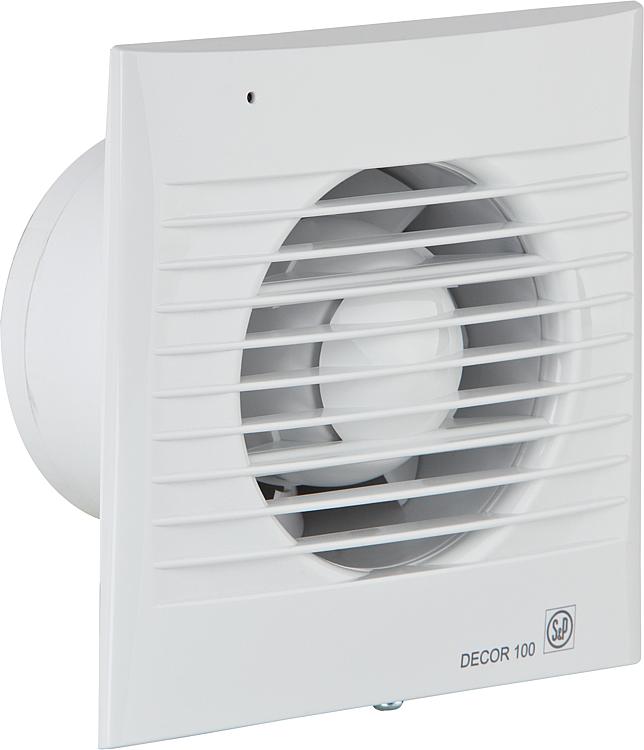 Kleinraum-Ventilator Decor-100 CZ (weiß) 230V, 50Hz Umgebungstemperatur 40  C